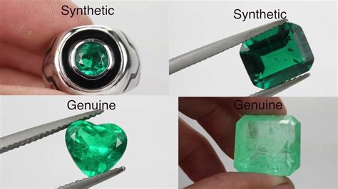 how do you know if an emerald is real